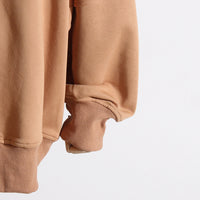 Solid Color Women Sweatshirt Casual Loose Scarf Collar - Modestly Vogue 