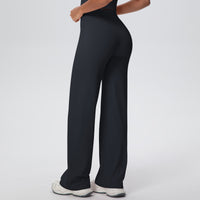 Yoga Pants Thin Skin Friendly High Waist Straight Pants Loose Thin Yoga Wear Sports Outdoor Workout Clothes