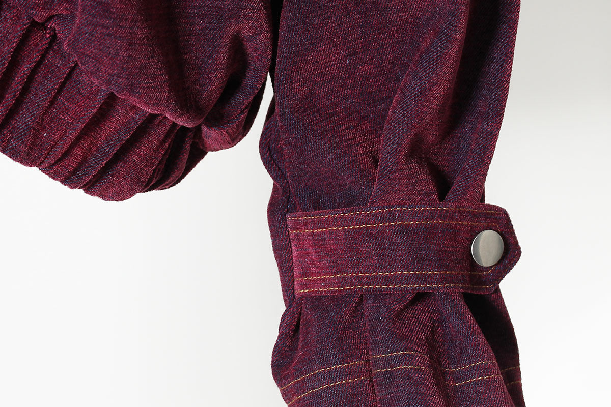 Women’s Asymmetric Retro Short Denim Jacket – Spring Autumn