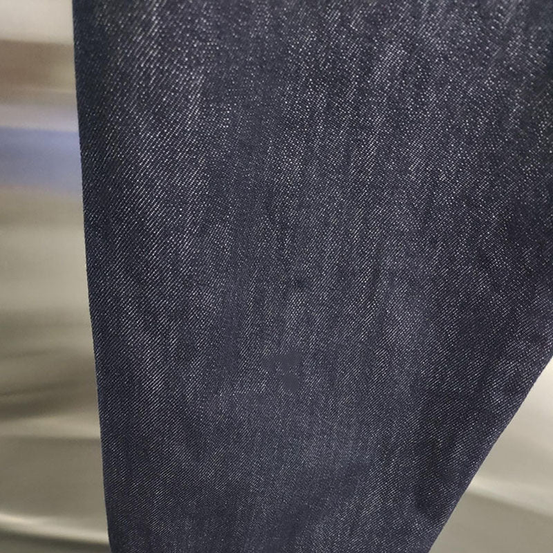 Black Denim Barrel Jeans Pants Trousers - Modestly Vogue 