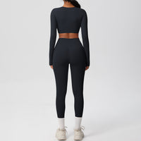 Blue Studio Sculpt Women’s Exercise Set – Soft & Breathable - Modestly Vogue 
