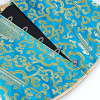 Blue Bronzed Color Tie Back Corset Bustier Top - Modestly Vogue 