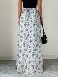 Women’s Satin Maxi Skirt – Elegant Summer Silk Style - Modestly Vogue 