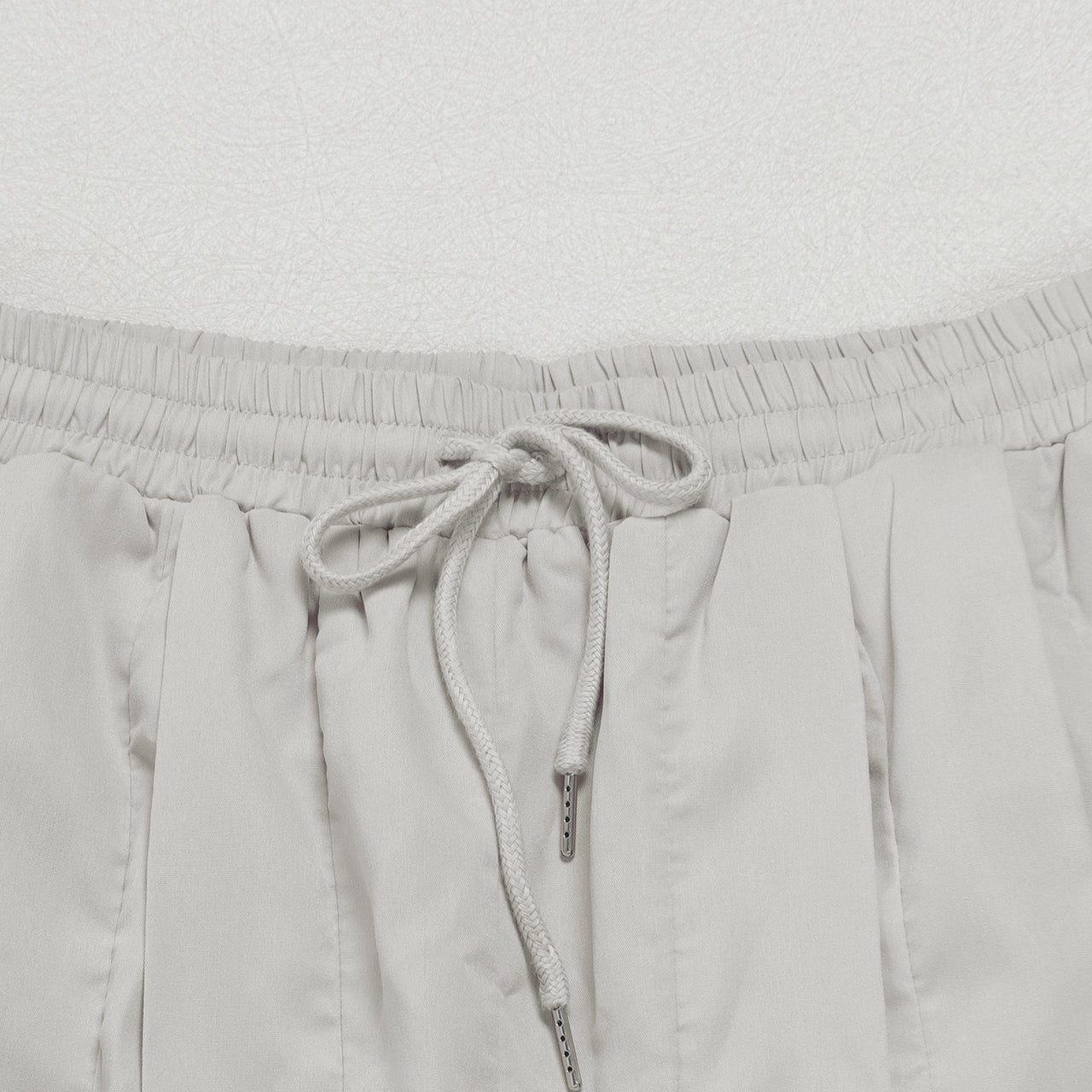 Taupe Ruffle Leg Ankle Banded Pants - Modestly Vogue 