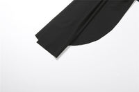 Fall Women’s Round Neck Long Sleeve Sheath Ribbon Dress