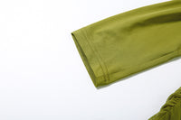 Women’s Autumn Winter Slim Fit Asymmetric Pleated Maxi Dress