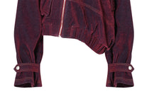 Women’s Asymmetric Retro Short Denim Jacket – Spring Autumn