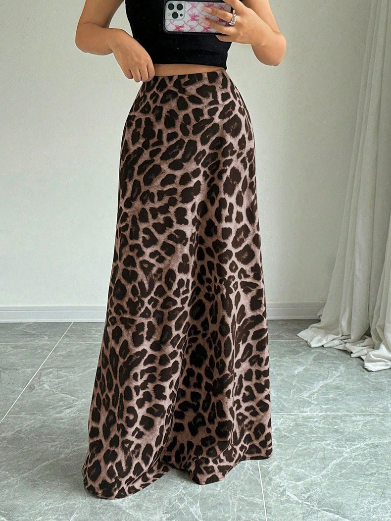 Women’s Satin Maxi Skirt – Elegant Summer Silk Style - Modestly Vogue 
