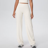 Yoga Pants Thin Skin Friendly High Waist Straight Pants Loose Thin Yoga Wear Sports Outdoor Workout Clothes