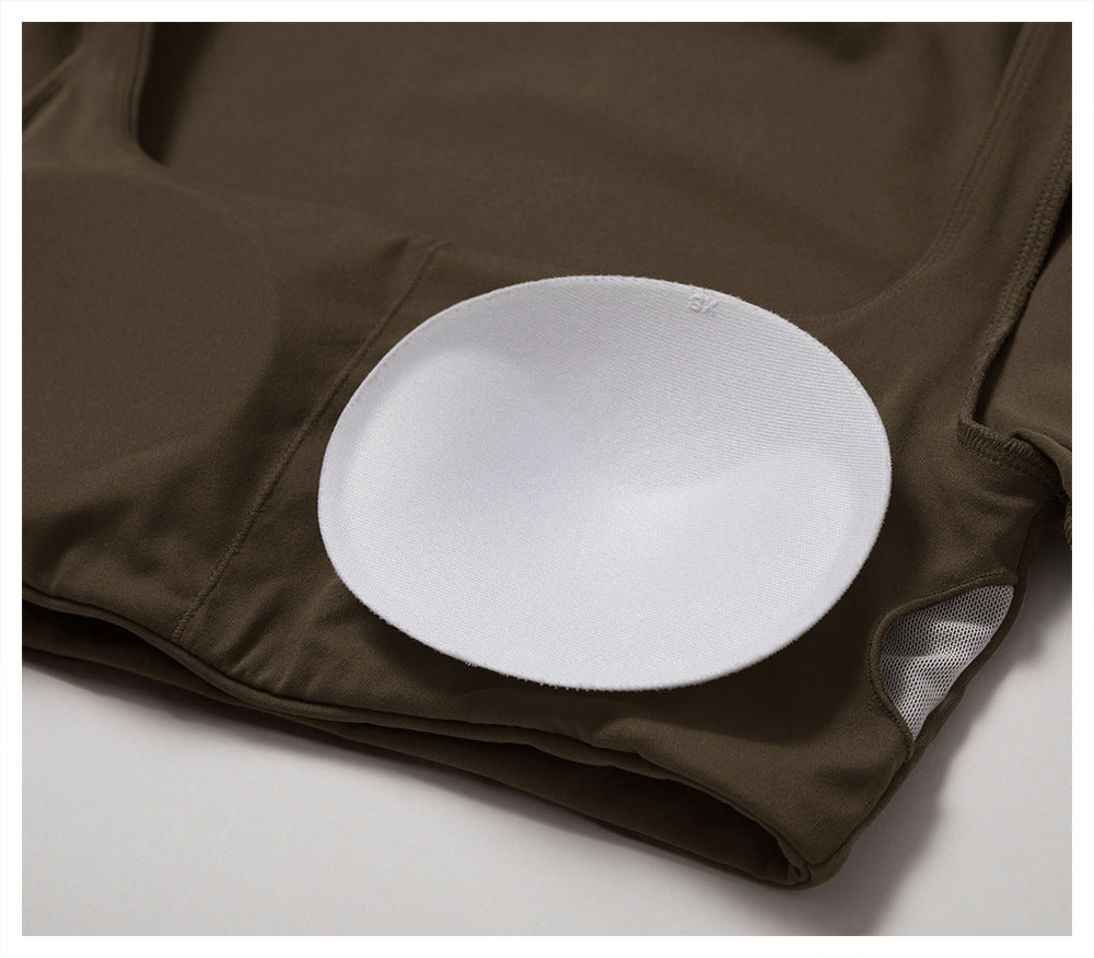 Nude Feel Long Sleeve Yoga & Running Top – Quick Drying, Tight Fit Workout Shirt