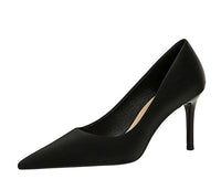 Simple Stiletto Heel Office High Heels Women - Pointed Toe Thin Shoes