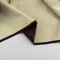 Spring Autumn Retro Green Fruit Collar with Belt Leather Coat High Waist Leather Pants Set for Women - Modestly Vogue 