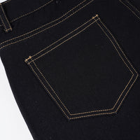 Retro Street Straight Low Waist Casual Jeans Women Arrival Basic Dark Blue Pants