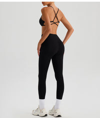 Nude Feel Yoga Pants for Women – High Waist Quick Drying Running Trousers