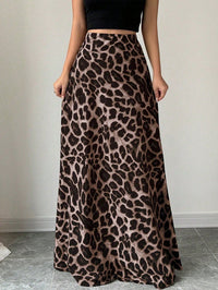Women’s Satin Maxi Skirt – Elegant Summer Silk Style - Modestly Vogue 