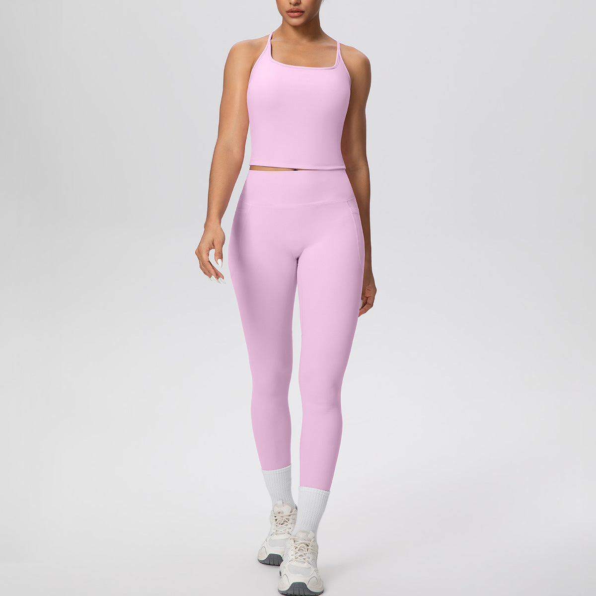 Studio Sculpt Nude Feel Running & Yoga Set - Modestly Vogue 