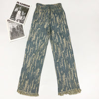 Retro High Street Tassel Skinny Jeans - Modestly Vogue 