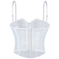 Women’s Lace Camisole with Built-In Bra and Pads