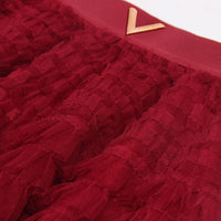 Goods Summer Simple Maxi Dress Elegant High Quality Internet Celebrity Tiered Dress A line Skirt - Modestly Vogue 