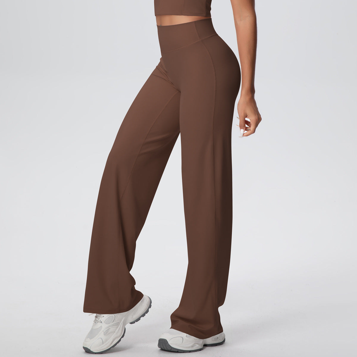 Yoga Pants Thin Skin Friendly High Waist Straight Pants Loose Thin Yoga Wear Sports Outdoor Workout Clothes