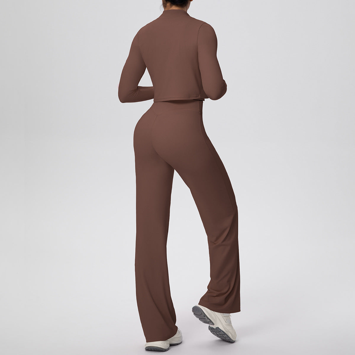 Women’s 3-Piece Sports Set | Zip Jacket, Halter Top & Pants