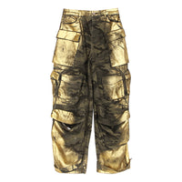 Women’s Retro Camouflage Cargo Pants – Loose Straight Fit