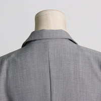 Elegant Double Breasted Ruffled Waist Short Blazer - Modestly Vogue 