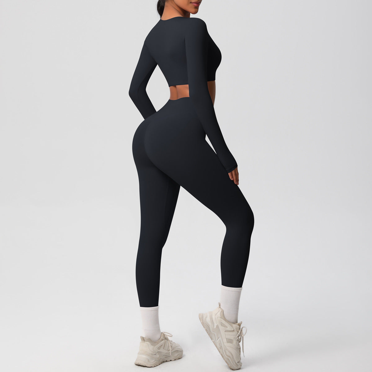 Blue Studio Sculpt Women’s Exercise Set – Soft & Breathable - Modestly Vogue 