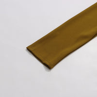 Earthtone Dress Women Solid Color round Neck Irregular Asymmetric Shawl Dress - Modestly Vogue 