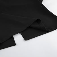 The Structured Button Detail Midi Dress - Modestly Vogue 