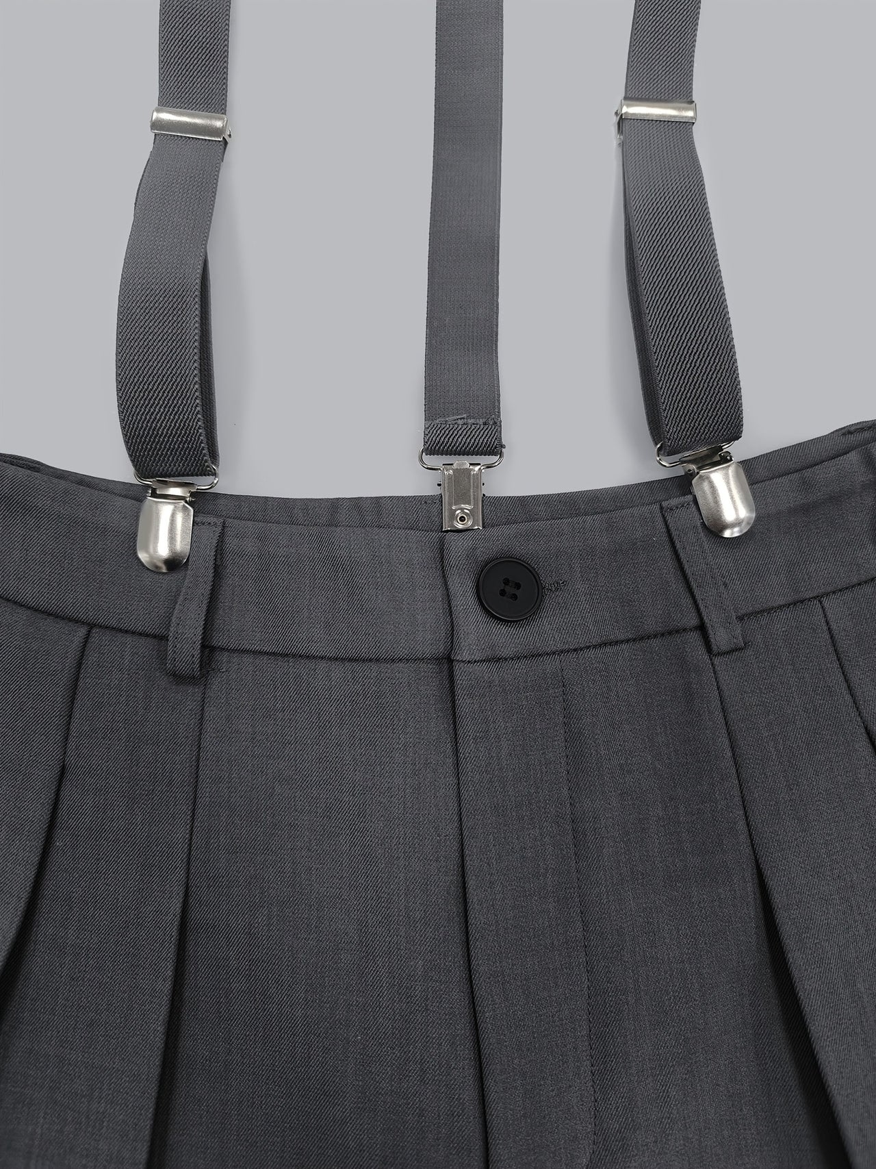 Suspender Trousers Women Adjustable Detachable Shoulder Strap Pocket Daily Workplace Casual Trousers - Modestly Vogue 