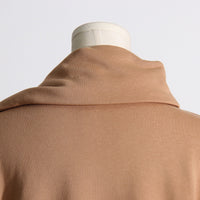 Solid Color Women Sweatshirt Casual Loose Scarf Collar - Modestly Vogue 