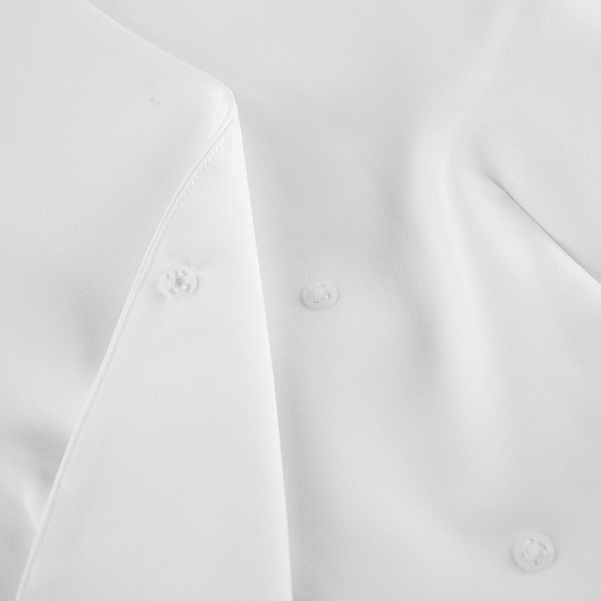 Women’s V-Neck Long Sleeve Loose Short Coat – Minimalist Chic