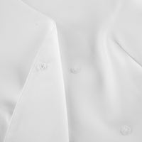 Women’s V-Neck Long Sleeve Loose Short Coat – Minimalist Chic