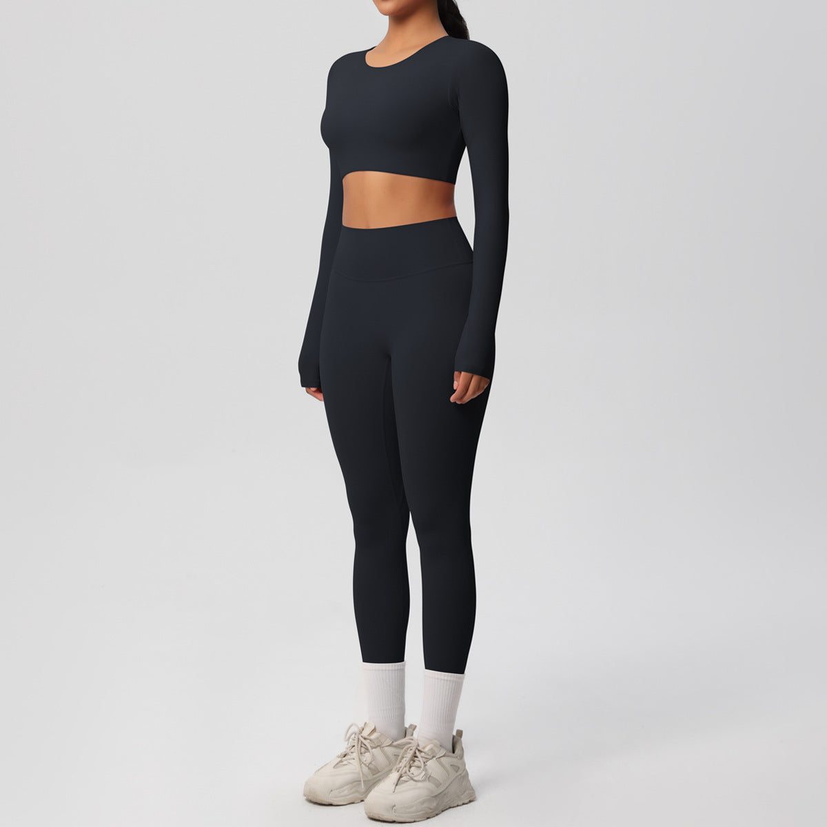 Blue Studio Sculpt Women’s Exercise Set – Soft & Breathable - Modestly Vogue 