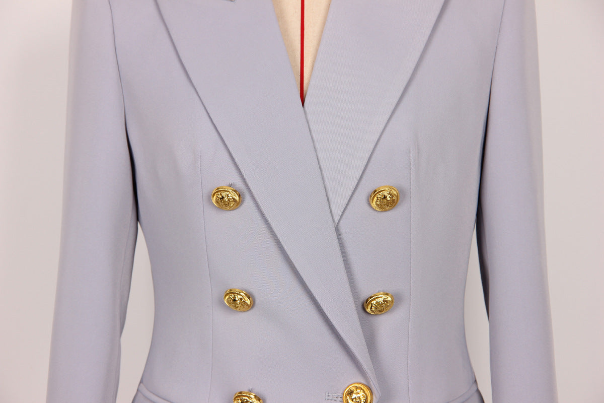 Women Spring Autumn Waist Slimming Women Blazer Jackets Popular Classic Small Blazer - Modestly Vogue 