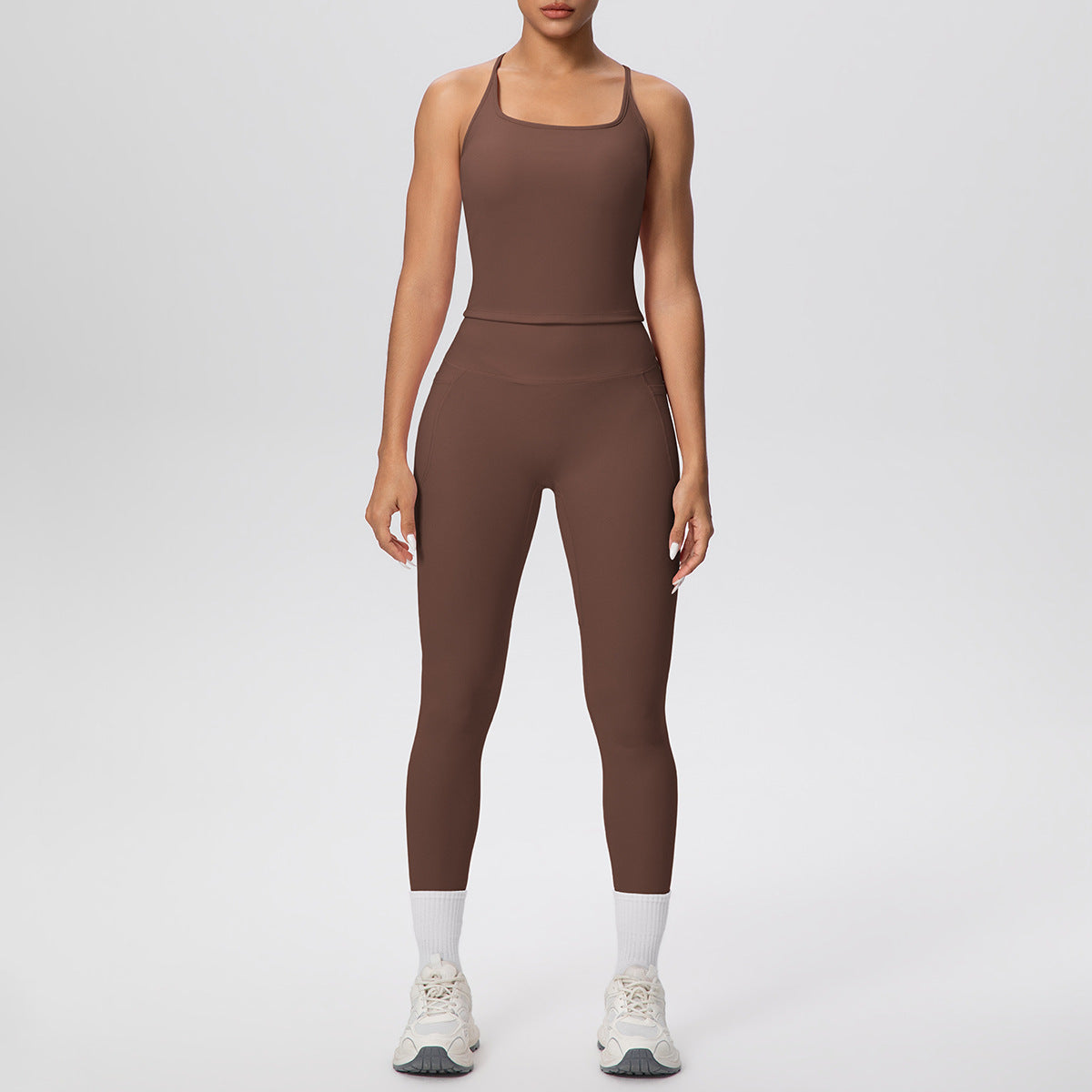 Studio Sculpt Nude Feel Running & Yoga Set - Modestly Vogue 