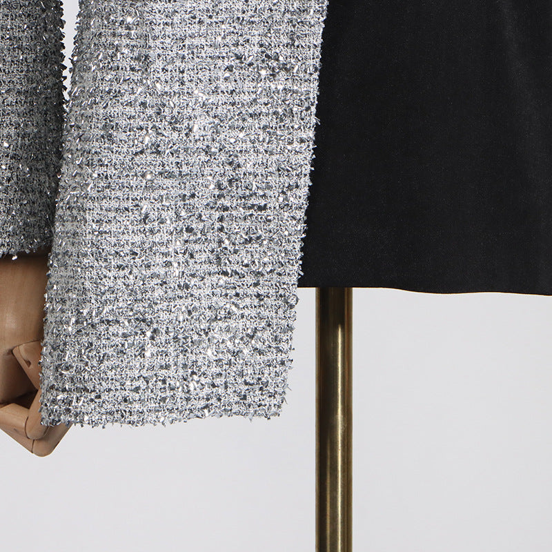 Tailored Draping Trendy Blazer Jacket - Modestly Vogue 