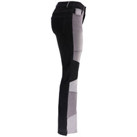 Autumn Women Clothing Denim Wide Leg Stitching Jeans Women - Modestly Vogue 