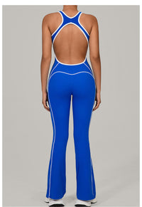 Yoga Clothes Dance Sports Jumpsuit Hip Lifting Pleated Slightly Pull Yoga Jumpsuit