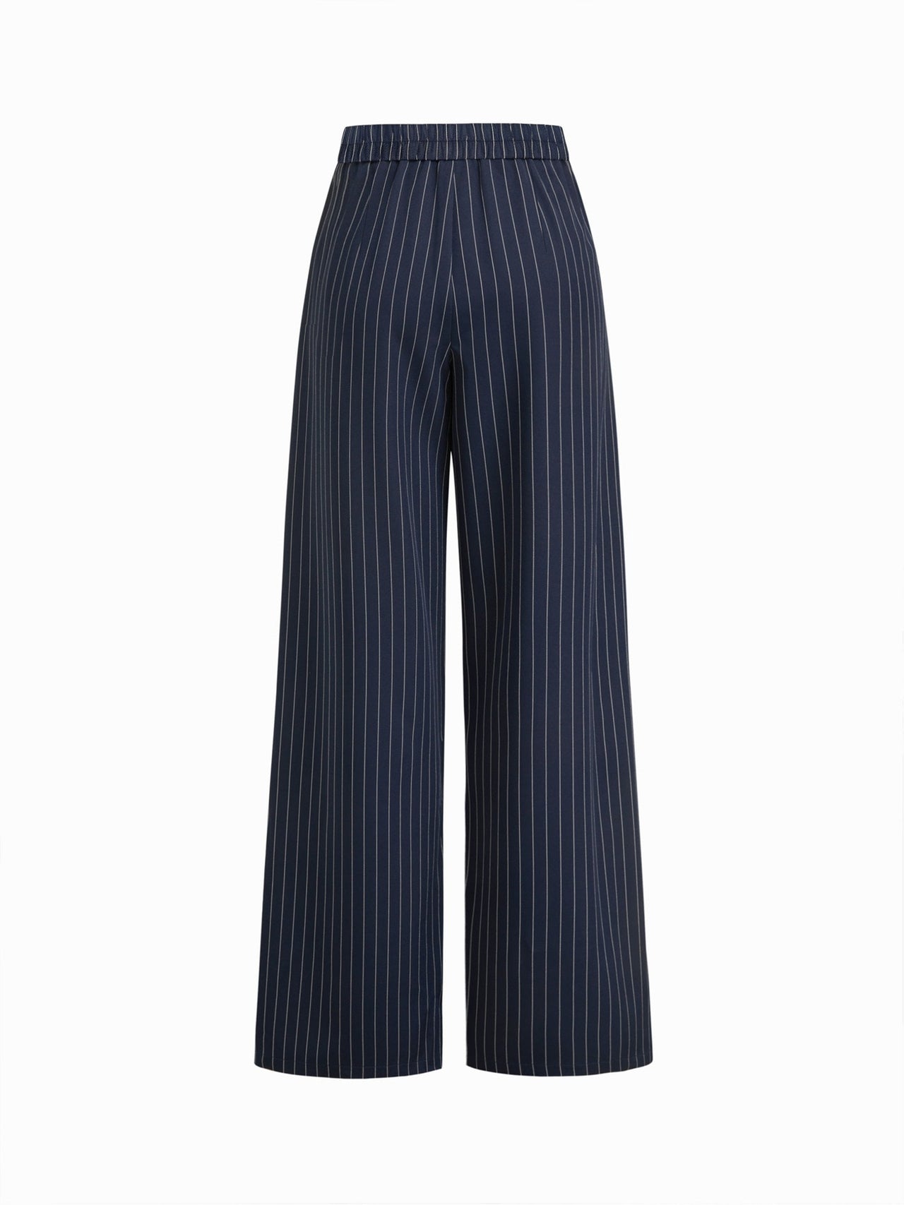 Pinstripe Structured Pant Set - Modestly Vogue 