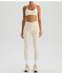 Nude Feel Yoga Pants for Women – High Waist Quick Drying Running Trousers