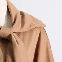 Solid Color Women Sweatshirt Casual Loose Scarf Collar - Modestly Vogue 