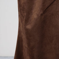 Personalized Street High Slit Long Skirt Autumn Pleating Lace up Fashionable Niche Skirt