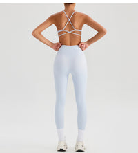 Nude Feel Yoga Pants for Women – High Waist Quick Drying Running Trousers