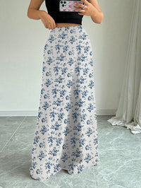 Women’s Satin Maxi Skirt – Elegant Summer Silk Style - Modestly Vogue 