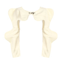 Neutral Two-Piece Set Women Spring Vest Shawl Suit Sleeveless Short Shirt Personality Sneaky Design Suit - Modestly Vogue 
