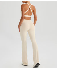 High Waist Wide Leg Yoga Pants – Bootleg & Hip Lift Fitness Pants for Women