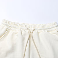 Neutral Draping Stitching Tied Drawstring Adjustable Slimming High Waist Straight Solid Color Casual Pants Women