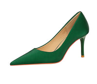 Simple Stiletto Heel Office High Heels Women - Pointed Toe Thin Shoes